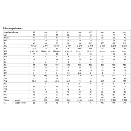 Siłownik ISO 15552 Pneumax 1390.100.0175.01